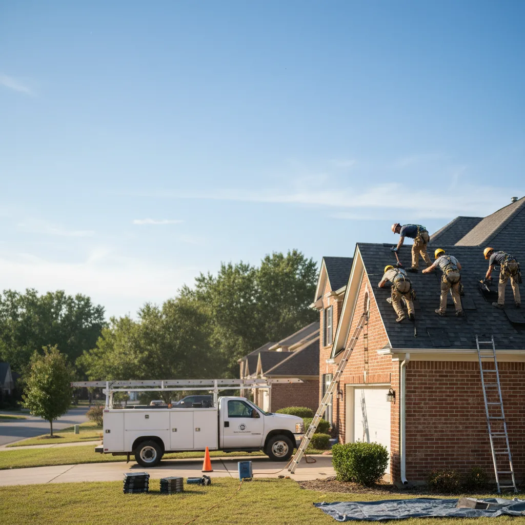 Roof Repair in Scroggins